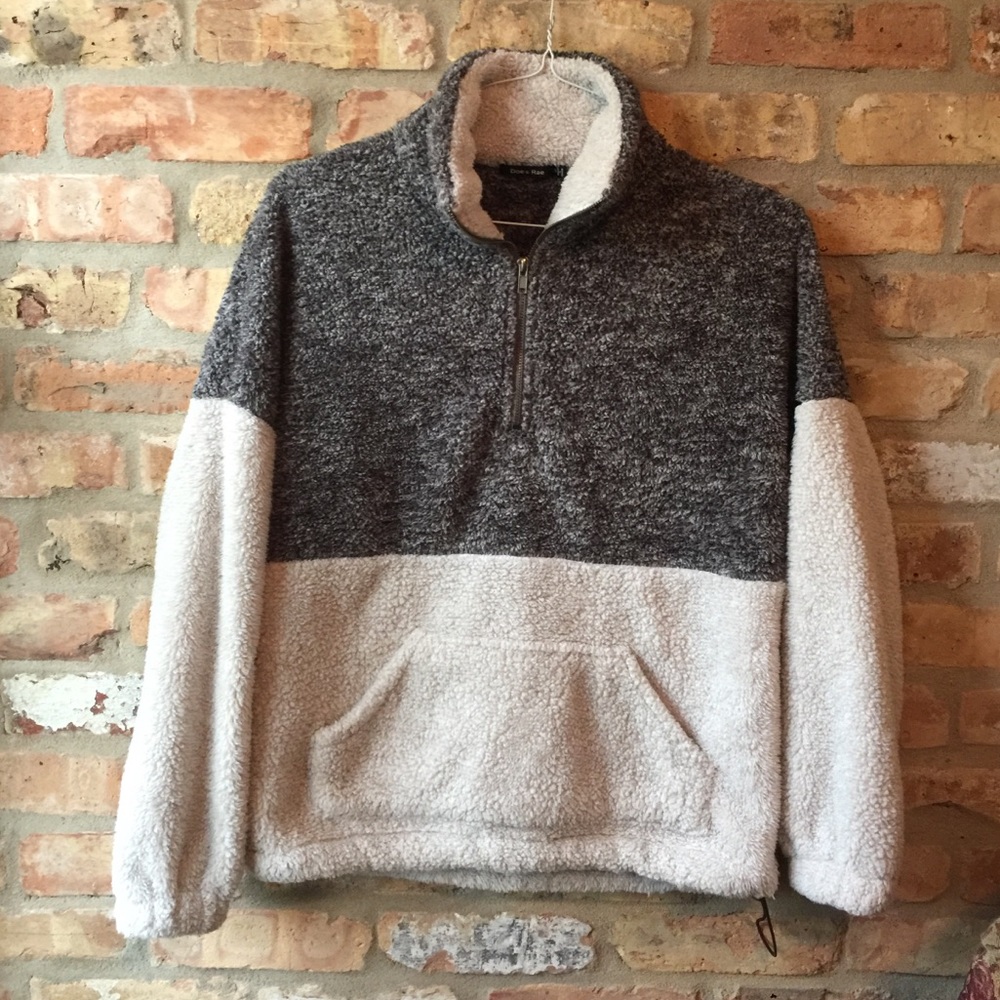 Sherpa pullover